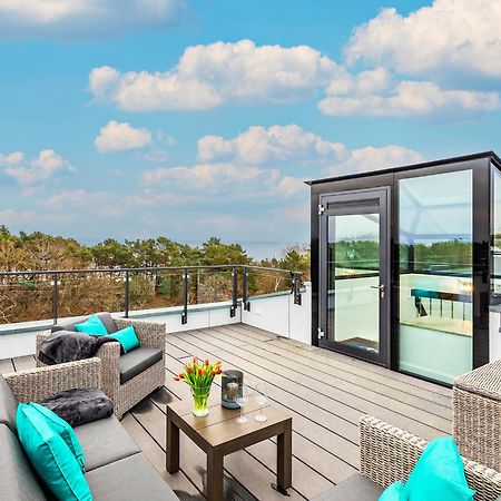 Fewo Prora - Kingfisher Dachterrasse Binz Esterno foto