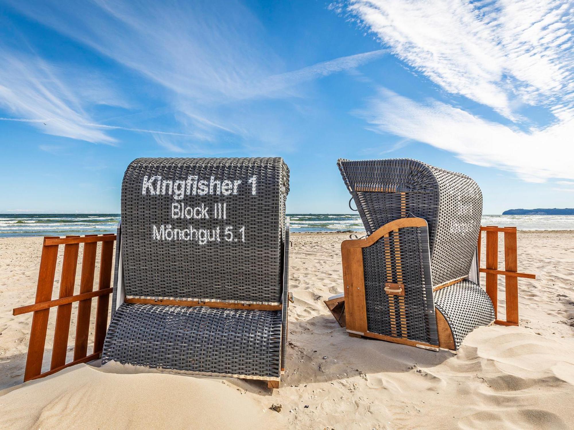 Fewo Prora - Kingfisher Dachterrasse Binz Esterno foto